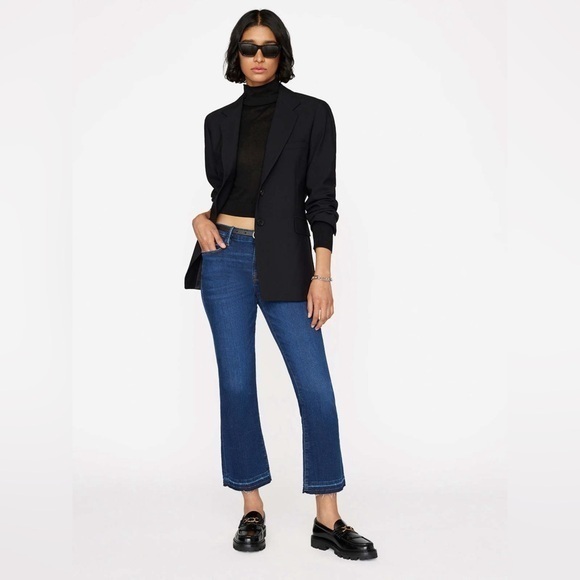 Frame Denim Denim - ⚡️Bestselling Frame Denim Le Crop Mini Boot Flare Cropped Roswell Blue 26